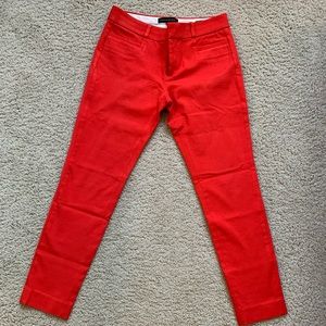 Sloan-fit red pants from Banana Republic size 0